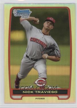 2012 Bowman Draft Picks & Prospects - Chrome Draft Picks - Refractors #BDPP7 - Nick Travieso