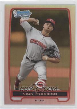 2012 Bowman Draft Picks & Prospects - Chrome Draft Picks - Refractors #BDPP7 - Nick Travieso