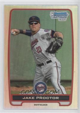 2012 Bowman Draft Picks & Prospects - Chrome Draft Picks - Refractors #BDPP96 - Jake Proctor