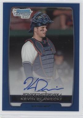 2012 Bowman Draft Picks & Prospects - Chrome Draft Picks Autographs - Blue Refractor #BCA-KP - Kevin Plawecki /150