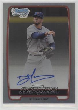 2012 Bowman Draft Picks & Prospects - Chrome Draft Picks Autographs - Refractor #BCA-DM - Deven Marrero