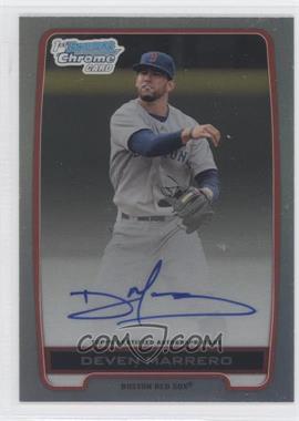 2012 Bowman Draft Picks & Prospects - Chrome Draft Picks Autographs - Refractor #BCA-DM - Deven Marrero