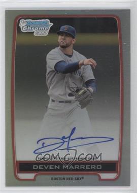 2012 Bowman Draft Picks & Prospects - Chrome Draft Picks Autographs - Refractor #BCA-DM - Deven Marrero