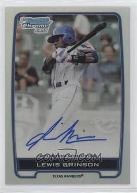 2012 Bowman Draft Picks & Prospects - Chrome Draft Picks Autographs - Refractor #BCA-LB - Lewis Brinson