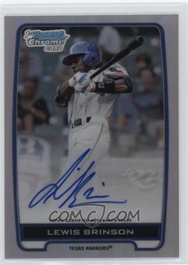 2012 Bowman Draft Picks & Prospects - Chrome Draft Picks Autographs - Refractor #BCA-LB - Lewis Brinson