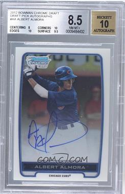 2012 Bowman Draft Picks & Prospects - Chrome Draft Picks Autographs #BCA-AA - Albert Almora [BGS 8.5 NM‑MT+]