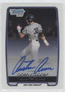 2012 Bowman Draft Picks & Prospects - Chrome Draft Picks Autographs #BCA-AAU - Austin Aune