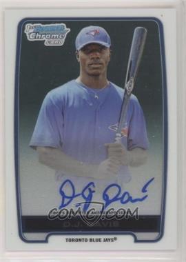 2012 Bowman Draft Picks & Prospects - Chrome Draft Picks Autographs #BCA-DDA - D.J. Davis [EX to NM]