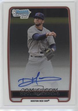 2012 Bowman Draft Picks & Prospects - Chrome Draft Picks Autographs #BCA-DM - Deven Marrero