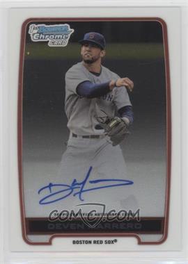 2012 Bowman Draft Picks & Prospects - Chrome Draft Picks Autographs #BCA-DM - Deven Marrero