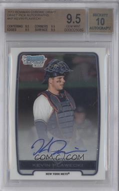 2012 Bowman Draft Picks & Prospects - Chrome Draft Picks Autographs #BCA-KP - Kevin Plawecki [BGS 9.5 GEM MINT]