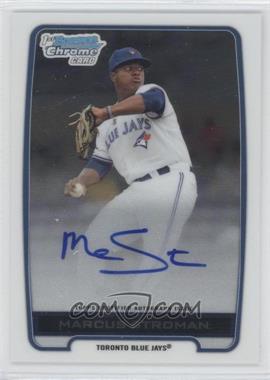 2012 Bowman Draft Picks & Prospects - Chrome Draft Picks Autographs #BCA-MS - Marcus Stroman