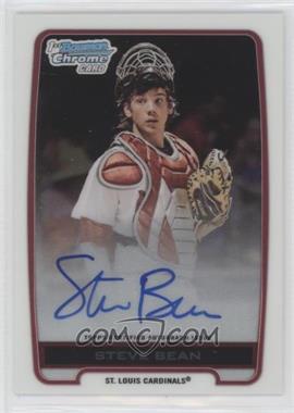 2012 Bowman Draft Picks & Prospects - Chrome Draft Picks Autographs #BCA-SB - Steve Bean