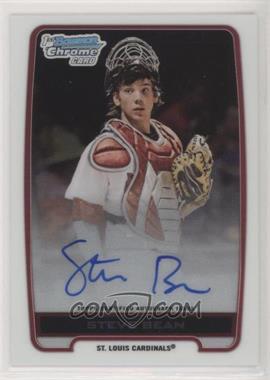 2012 Bowman Draft Picks & Prospects - Chrome Draft Picks Autographs #BCA-SB - Steve Bean