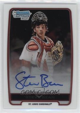 2012 Bowman Draft Picks & Prospects - Chrome Draft Picks Autographs #BCA-SB - Steve Bean