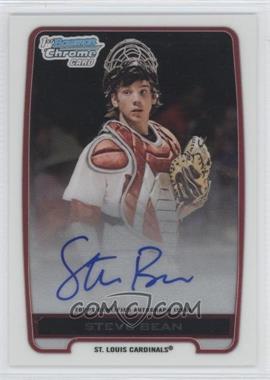 2012 Bowman Draft Picks & Prospects - Chrome Draft Picks Autographs #BCA-SB - Steve Bean