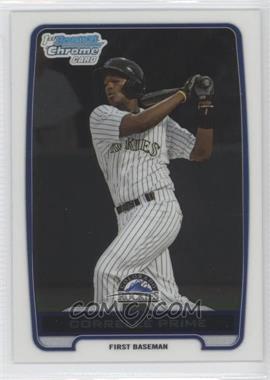 2012 Bowman Draft Picks & Prospects - Chrome Draft Picks #BDPP114 - Correlle Prime