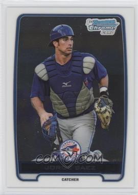 2012 Bowman Draft Picks & Prospects - Chrome Draft Picks #BDPP132 - Jorge Saez