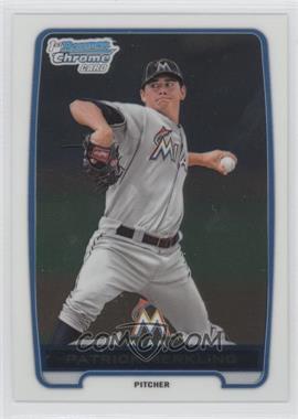 2012 Bowman Draft Picks & Prospects - Chrome Draft Picks #BDPP136 - Patrick Merkling