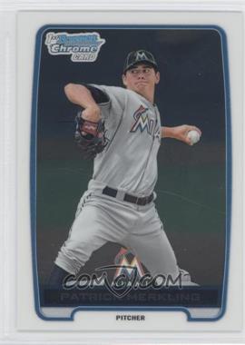 2012 Bowman Draft Picks & Prospects - Chrome Draft Picks #BDPP136 - Patrick Merkling