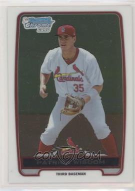 2012 Bowman Draft Picks & Prospects - Chrome Draft Picks #BDPP28 - Patrick Wisdom