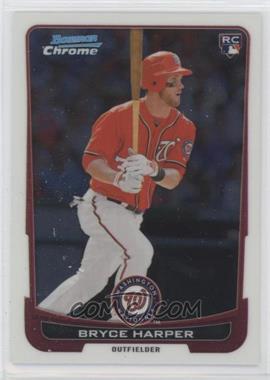 2012 Bowman Draft Picks & Prospects - Chrome #10 - Bryce Harper