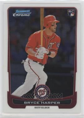 2012 Bowman Draft Picks & Prospects - Chrome #10 - Bryce Harper