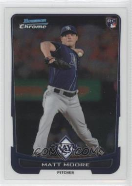 2012 Bowman Draft Picks & Prospects - Chrome #20 - Matt Moore