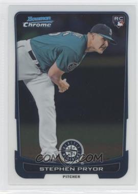 2012 Bowman Draft Picks & Prospects - Chrome #28 - Stephen Pryor