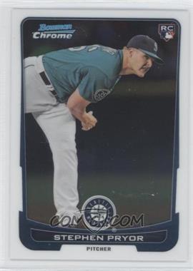 2012 Bowman Draft Picks & Prospects - Chrome #28 - Stephen Pryor