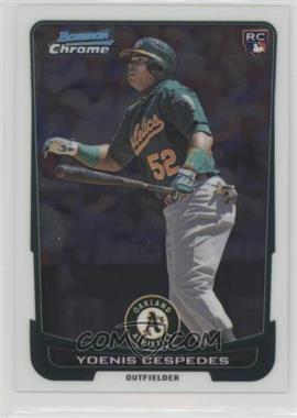 2012 Bowman Draft Picks & Prospects - Chrome #4 - Yoenis Cespedes