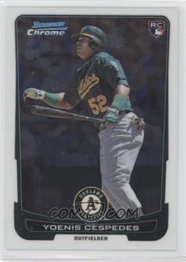 2012 Bowman Draft Picks & Prospects - Chrome #4 - Yoenis Cespedes