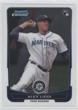 2012 Bowman Draft Picks & Prospects - Chrome #54 - Alex Liddi