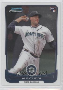 2012 Bowman Draft Picks & Prospects - Chrome #54 - Alex Liddi