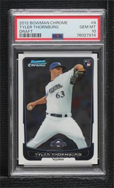 2012 Bowman Draft Picks & Prospects - Chrome #8 - Tyler Thornburg [PSA 10 GEM MT]