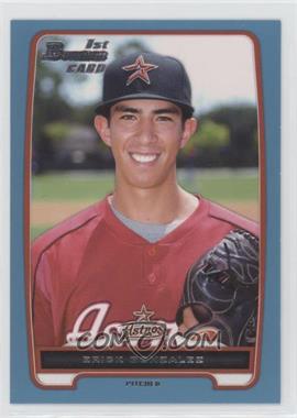 2012 Bowman Draft Picks & Prospects - Draft Picks - Blue #BDPP99 - Erick Gonzalez /500