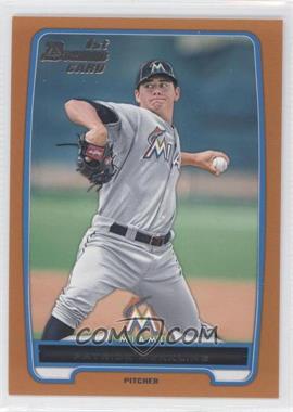 2012 Bowman Draft Picks & Prospects - Draft Picks - Orange #BDPP136 - Patrick Merkling /250