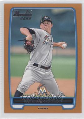 2012 Bowman Draft Picks & Prospects - Draft Picks - Orange #BDPP136 - Patrick Merkling /250