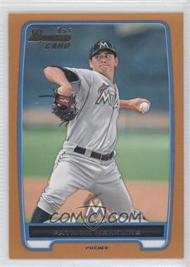 2012 Bowman Draft Picks & Prospects - Draft Picks - Orange #BDPP136 - Patrick Merkling /250