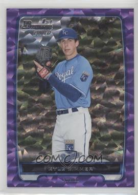 2012 Bowman Draft Picks & Prospects - Draft Picks - Purple Ice #BDPP10 - Kyle Zimmer /10