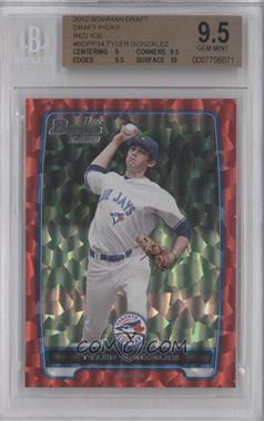 2012 Bowman Draft Picks & Prospects - Draft Picks - Red Ice #BDPP34 - Tyler Gonzalez /25 [BGS 9.5 GEM MINT]