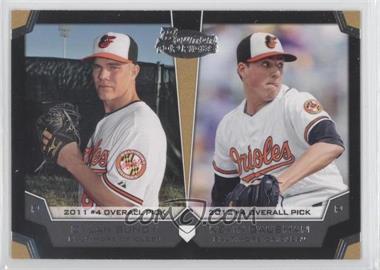 2012 Bowman Draft Picks & Prospects - Dual Top 10 Picks #TP-BG - Dylan Bundy, Kevin Gausman