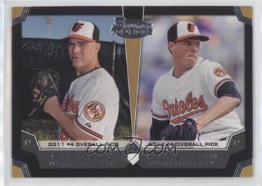 2012 Bowman Draft Picks & Prospects - Dual Top 10 Picks #TP-BG - Dylan Bundy, Kevin Gausman