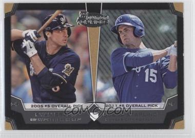 2012 Bowman Draft Picks & Prospects - Dual Top 10 Picks #TP-BS - Ryan Braun, Bubba Starling