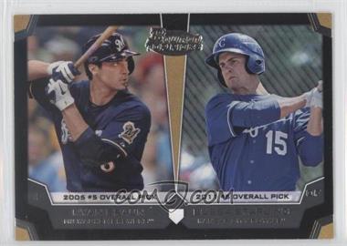 2012 Bowman Draft Picks & Prospects - Dual Top 10 Picks #TP-BS - Ryan Braun, Bubba Starling