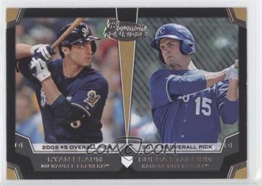 2012 Bowman Draft Picks & Prospects - Dual Top 10 Picks #TP-BS - Ryan Braun, Bubba Starling