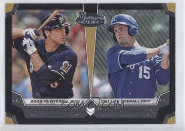 2012 Bowman Draft Picks & Prospects - Dual Top 10 Picks #TP-BS - Ryan Braun, Bubba Starling