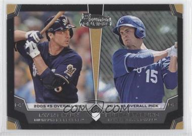 2012 Bowman Draft Picks & Prospects - Dual Top 10 Picks #TP-BS - Ryan Braun, Bubba Starling