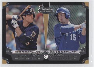 2012 Bowman Draft Picks & Prospects - Dual Top 10 Picks #TP-BS - Ryan Braun, Bubba Starling