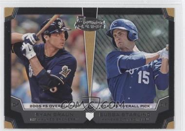 2012 Bowman Draft Picks & Prospects - Dual Top 10 Picks #TP-BS - Ryan Braun, Bubba Starling